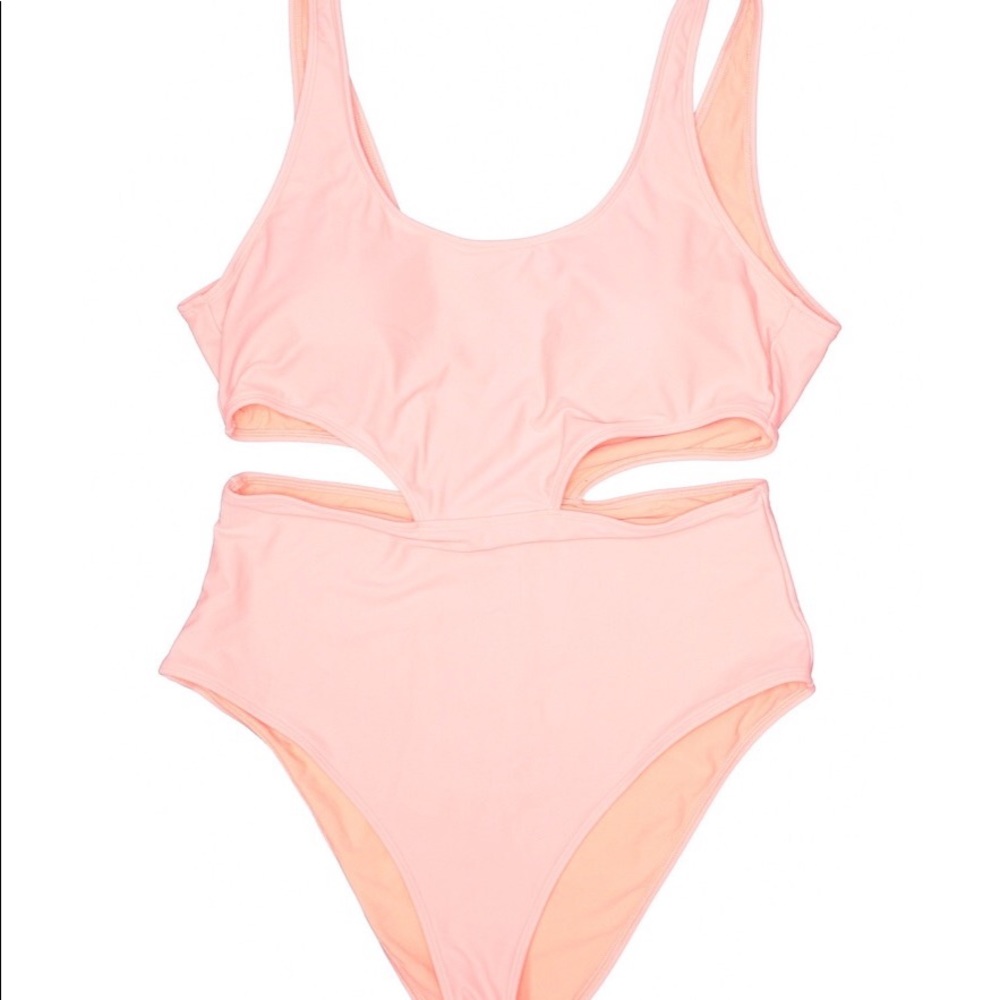 Aerie One Piece Swimsuit Pink